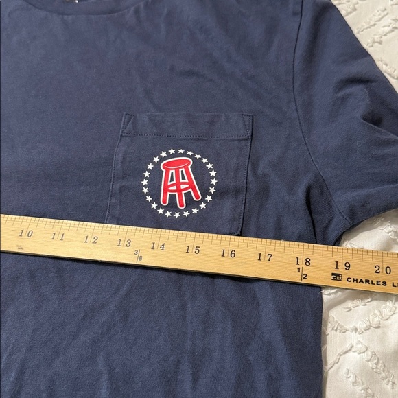 Vineyard Vines Barstool Sports Men's Dark Blue Long Sleeve Tee Size XS - Picture 6 of 8